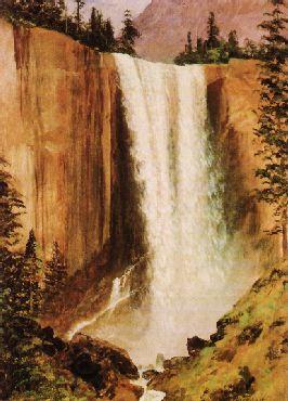 Albert Bierstadt Yosemite Falls oil painting picture
